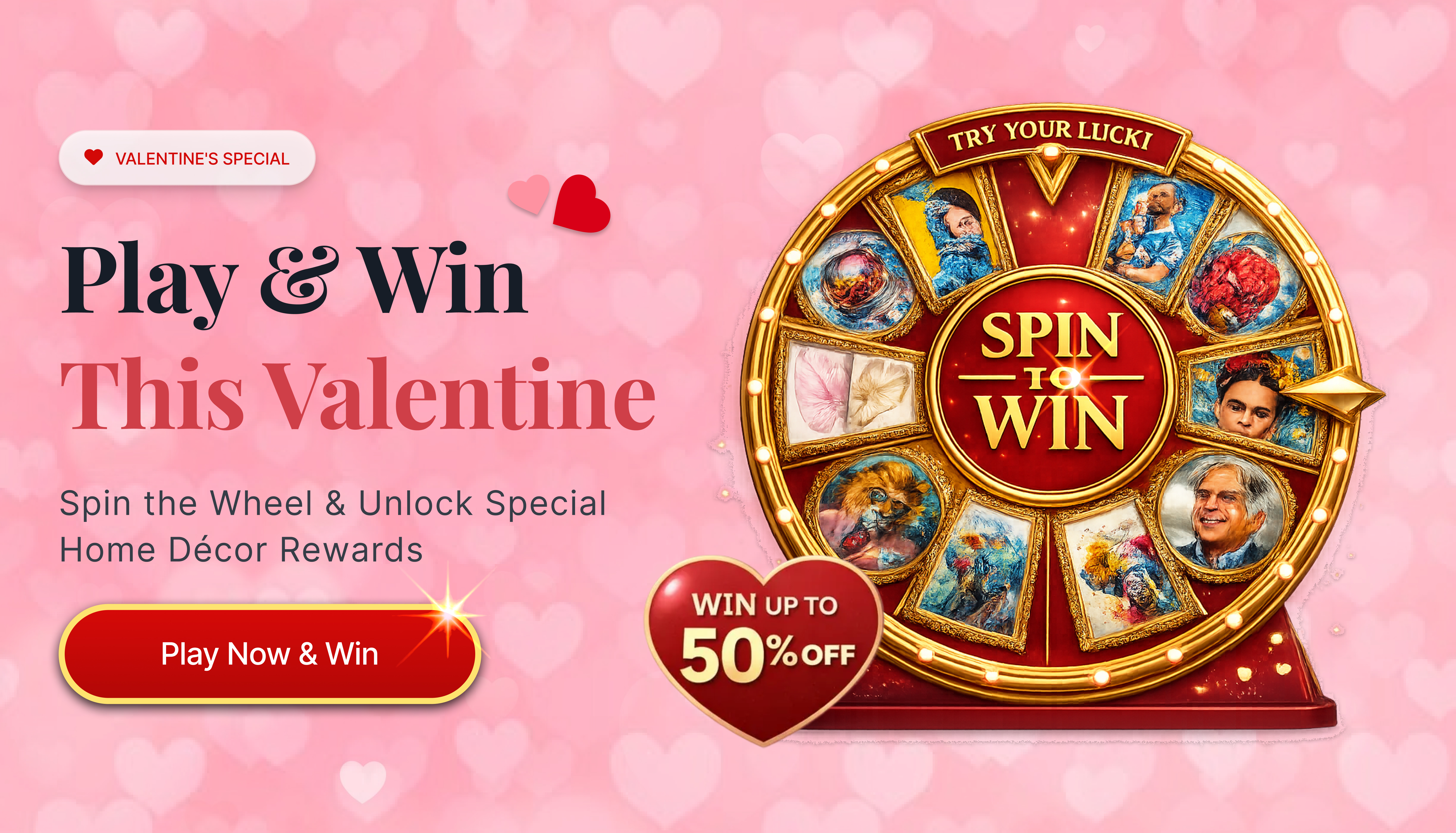 Valentine's Spin Wheel